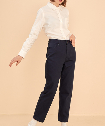 简约版型休闲裤直筒裤小脚裤